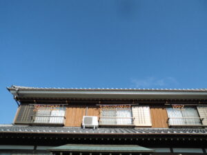 渋柿を干しました。その２